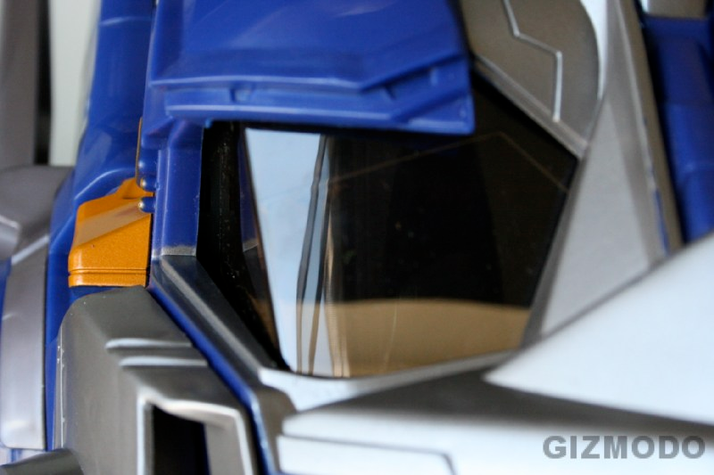 Illustration for article titled Optimus Prime Voice-Changing Helmet and Battle Blaster Review